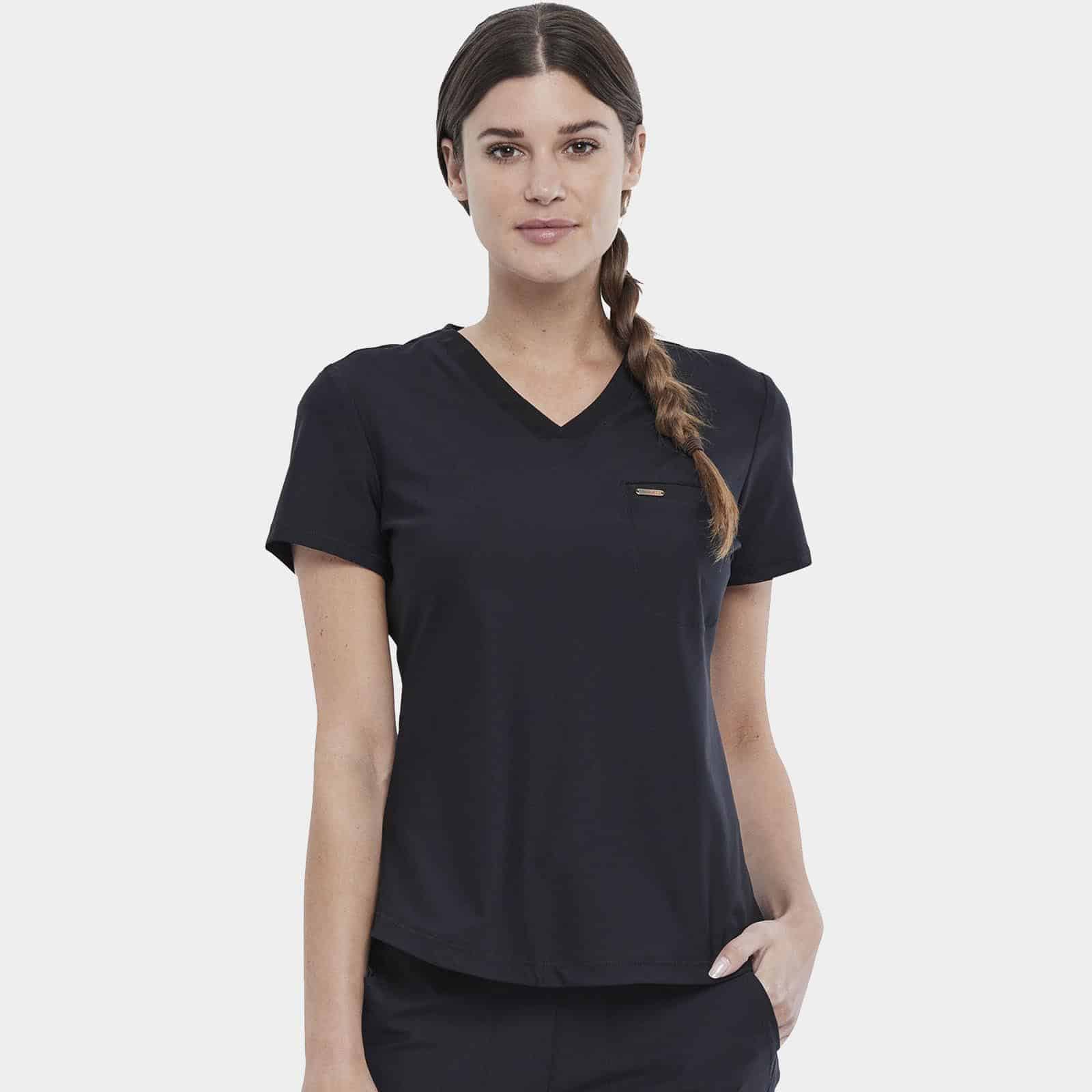 Tuckable V-Neck Top | CK819