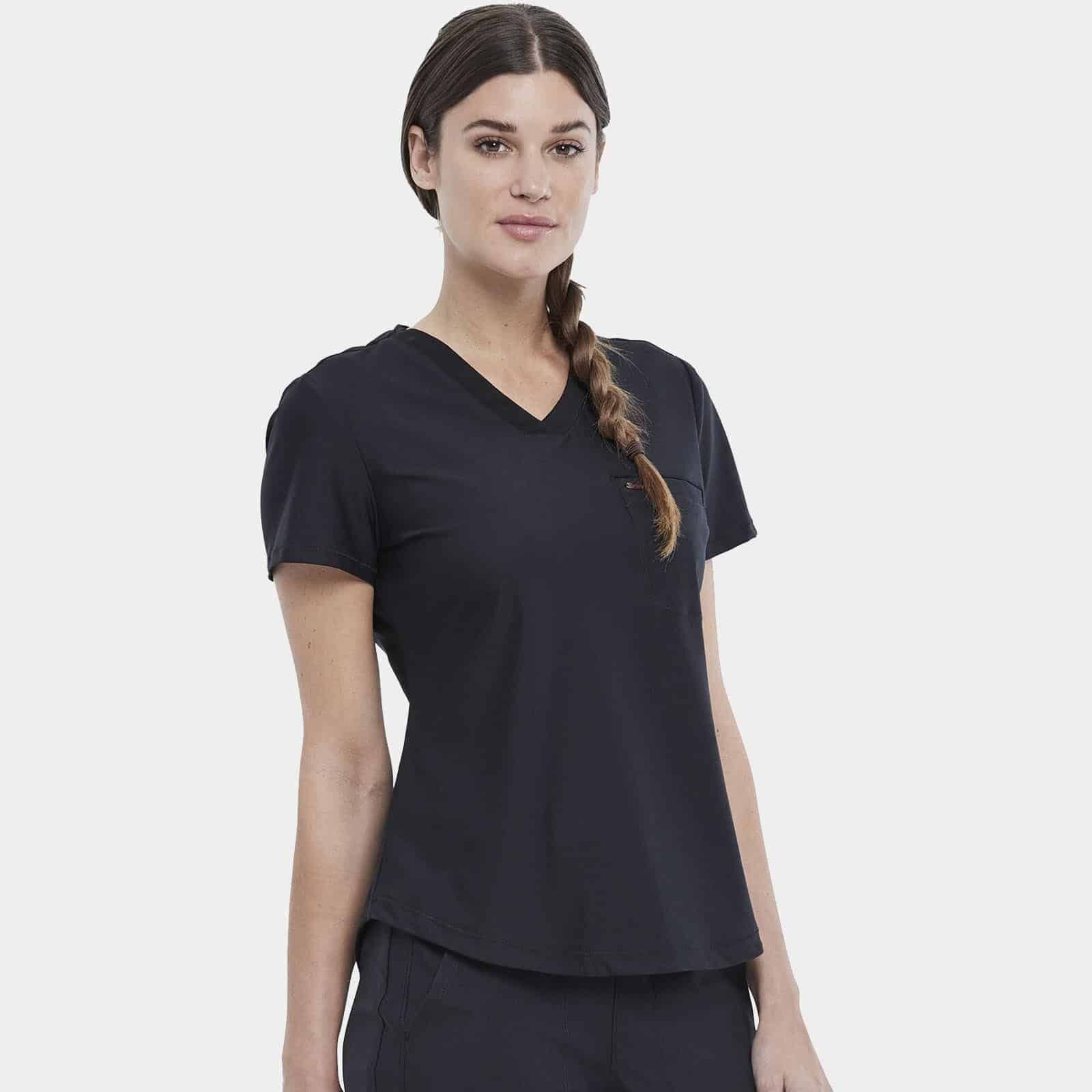 Tuckable V-Neck Top | CK819 - Image 4