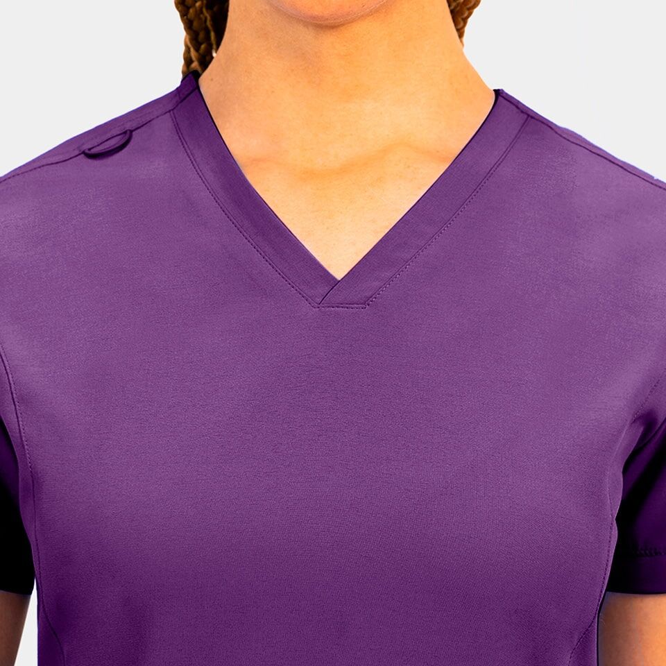 Women's V-Neck Top | 4801 - Image 3