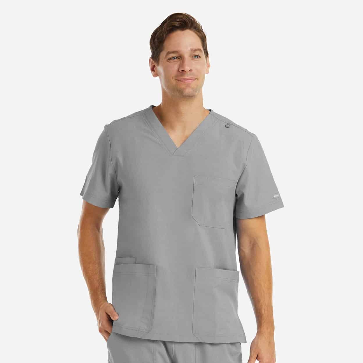 Men's 3-Pocket V-Neck Top | 5802 - Image 12