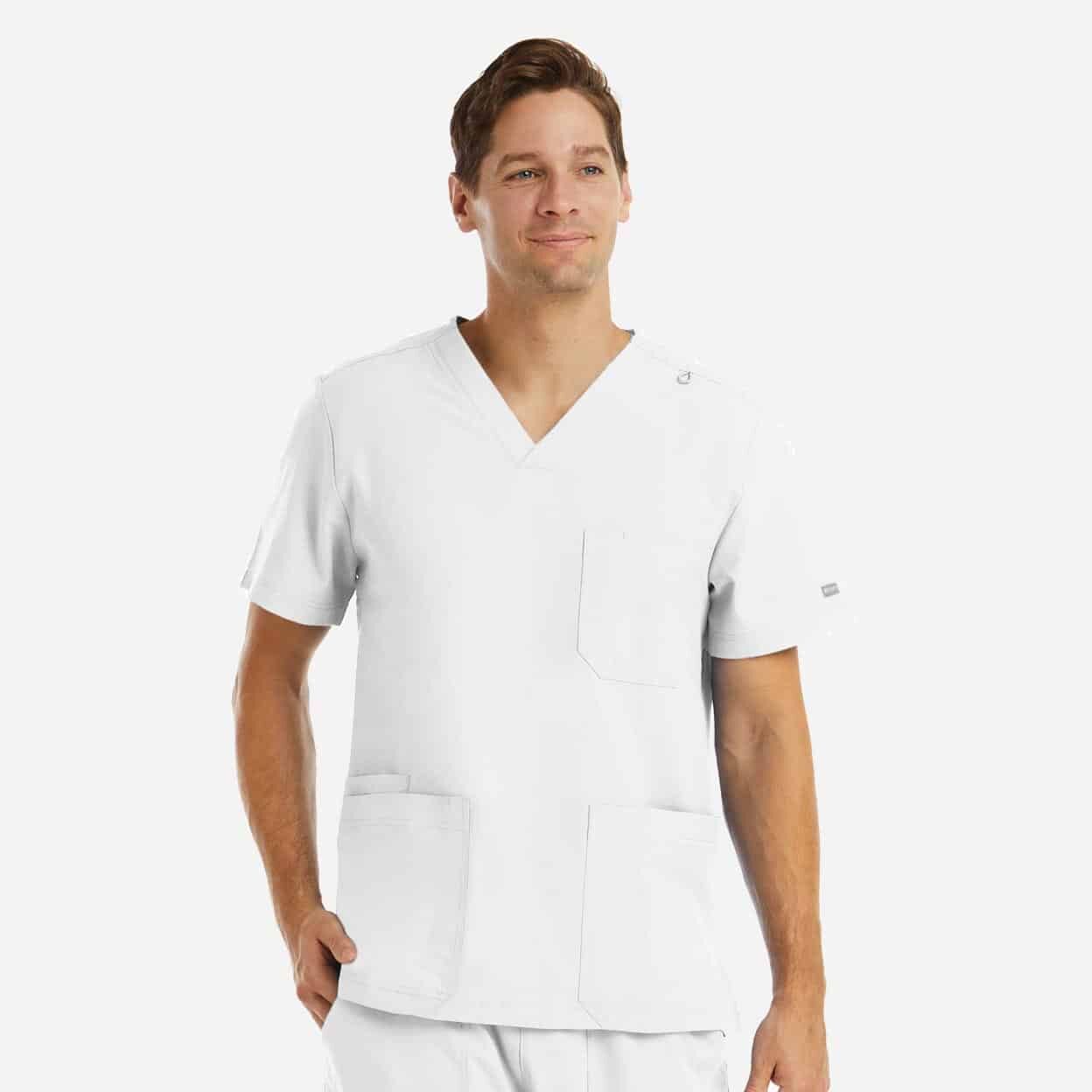 Men's 3-Pocket V-Neck Top | 5802 - Image 17