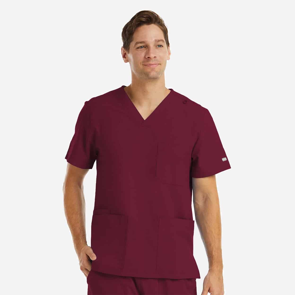 Men's 3-Pocket V-Neck Top | 5802 - Image 18