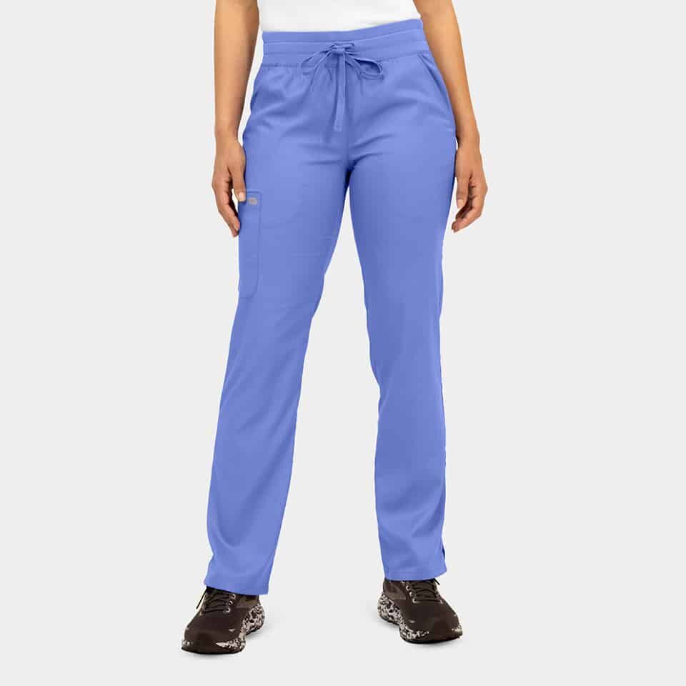 Women's Semi-Tapered Pant w/ Yoga Style Waistband | 6802 - Image 13