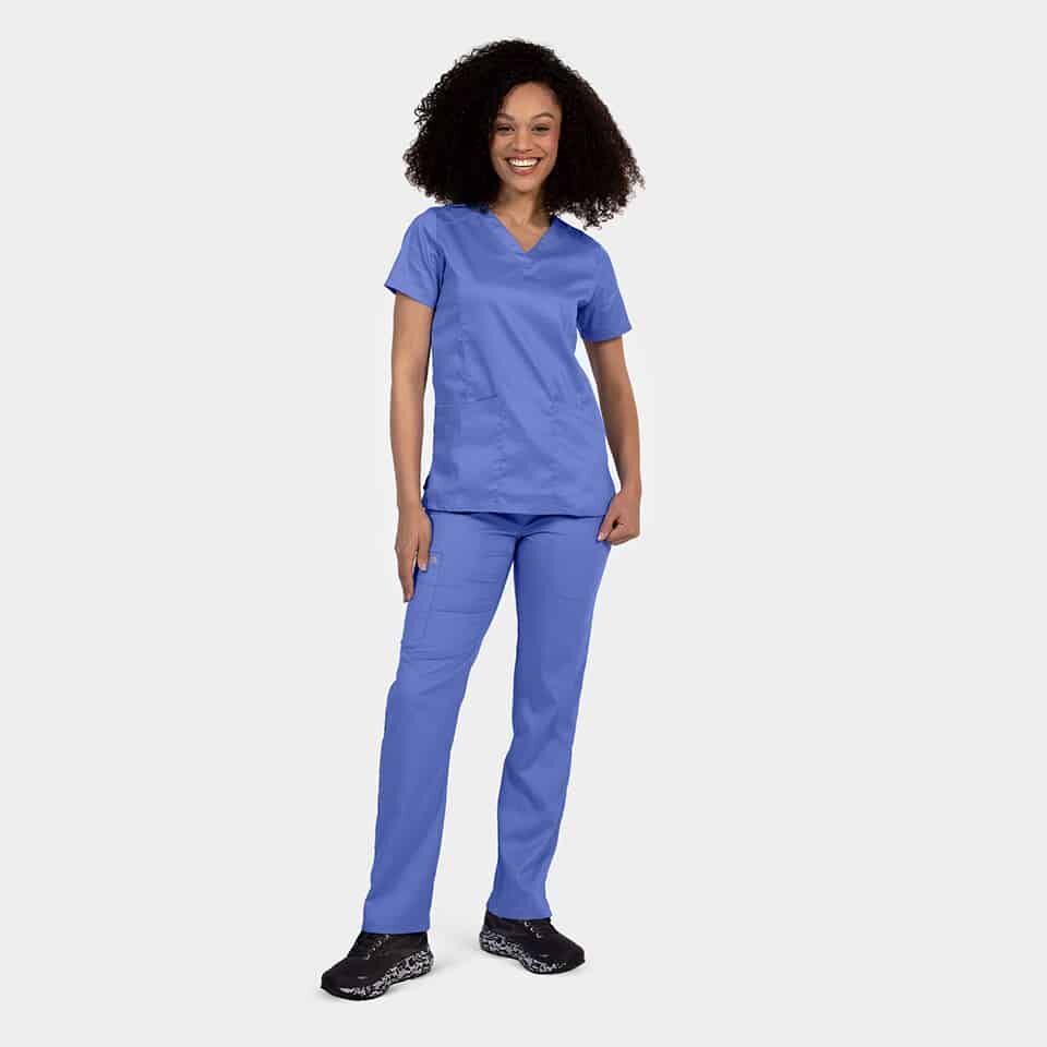 Women's Semi-Tapered Pant w/ Yoga Style Waistband | 6802 - Image 12