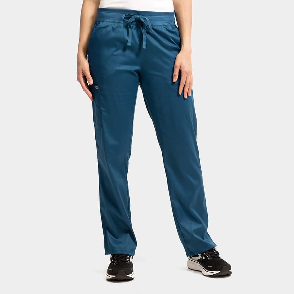 Women's Semi-Tapered Pant w/ Yoga Style Waistband | 6802 - Image 14