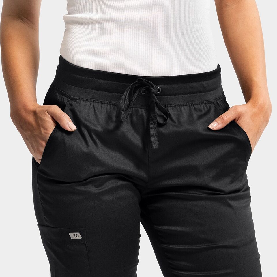 Women's Semi-Tapered Pant w/ Yoga Style Waistband | 6802 - Image 8