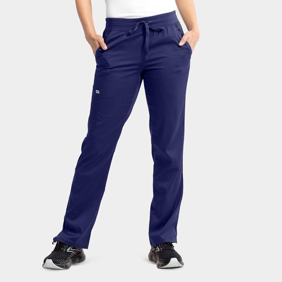 Women's Semi-Tapered Pant w/ Yoga Style Waistband | 6802 - Image 18