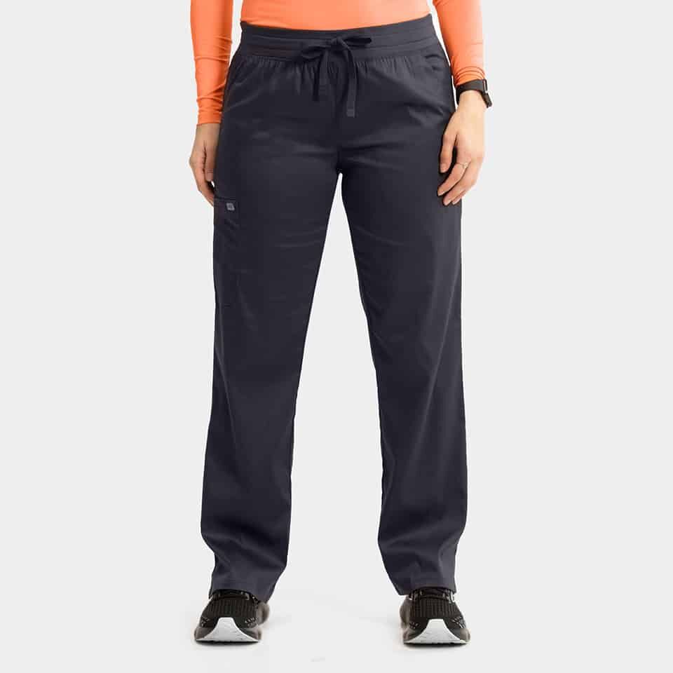 Women's Semi-Tapered Pant w/ Yoga Style Waistband | 6802 - Image 22
